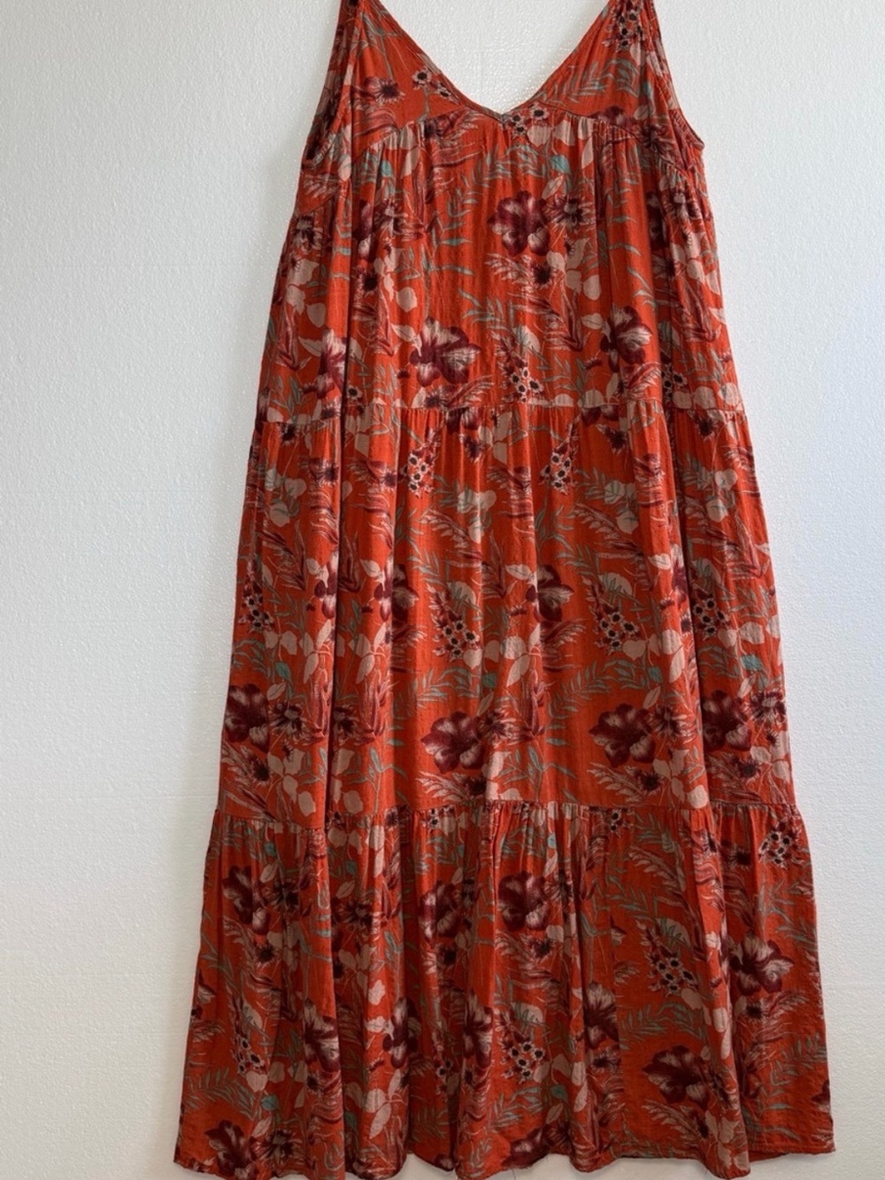 Natural Life Riley Boho Floral Tiered Maxi Dress